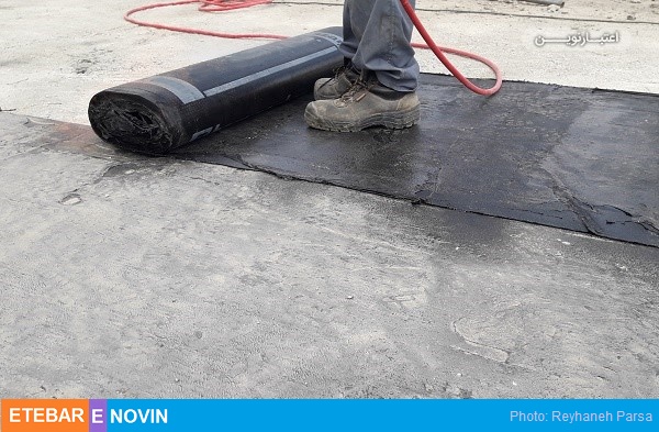 عایق پشت بام نانو جهت آب بندی و عایق کاری پشت بام +1403 8 عایق ایزوگام Modified Bitumen Insulation